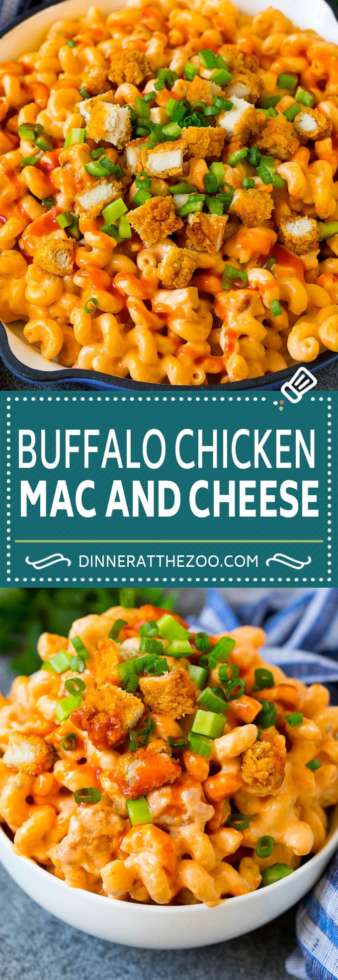 Buffalo Chicken Mac and Cheese Recipe | Spicy Macaroni and Cheese #chicken #buffalochicken #macandcheese #cheese #dinner #pasta #sadud