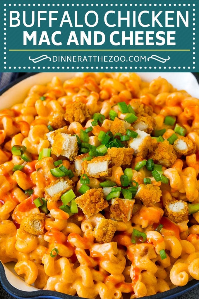 Buffalo Chicken Mac and Cheese Recipe | Spicy Macaroni and Cheese #chicken #buffalochicken #macandcheese #cheese #dinner #pasta #sadud