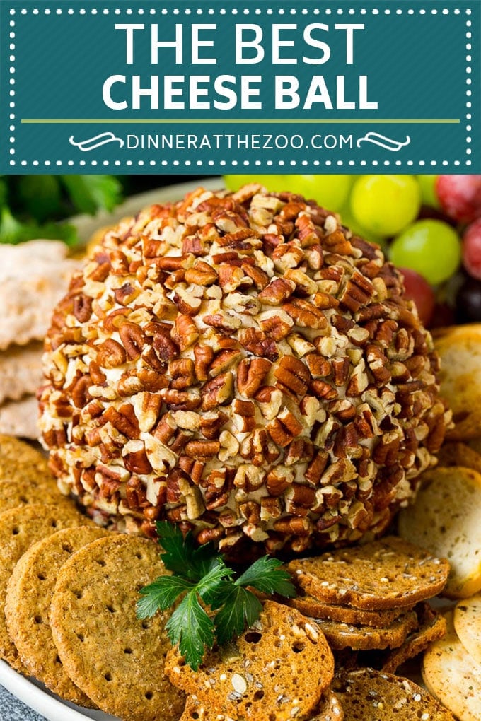 Cheese Ball Recipe #cheese #cheeseball #pecans #appetizer #snack #keto #lowcarb #sadud