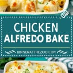 Chicken Alfredo Bake | Baked Pasta #chicken #pasta #cheese #comfortfood #dinner #sadud