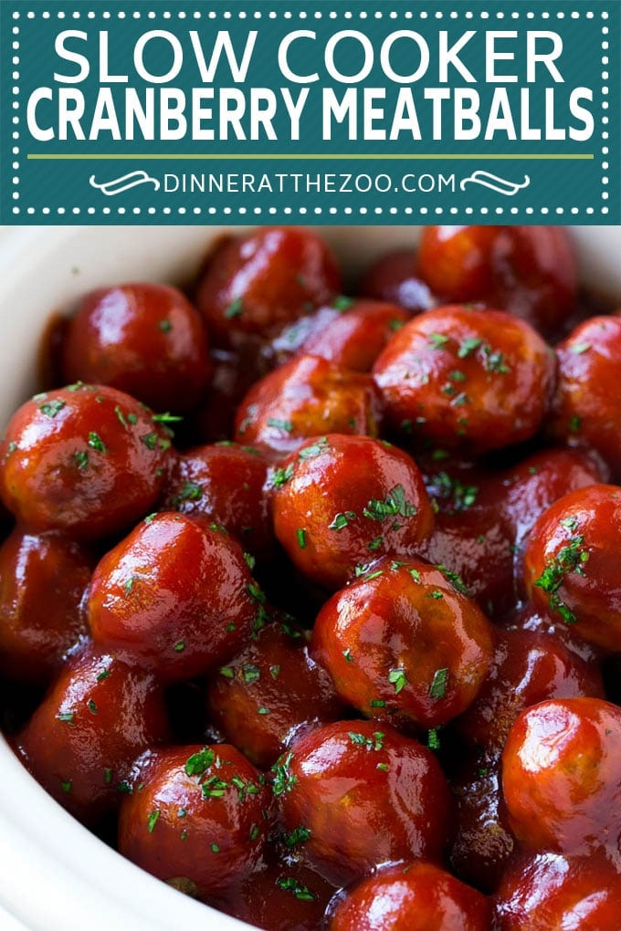 Cranberry Meatballs Recipe | Slow Cooker Meatballs | Slow Cooker Appetizer | Crockpot Meatballs #meatballs #cranberry #appetizer #slowcooker #crockpot #sadud