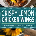 Lemon Chicken Wings Recipe | Baked Chicken Wings #chicken #chickenwings #lemon #appetizer #dinner #sadud