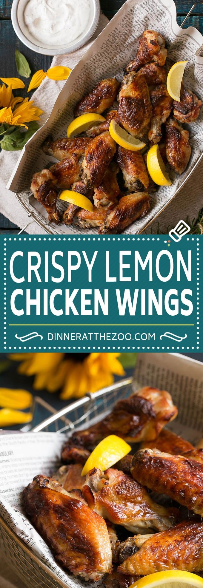 Lemon Chicken Wings Recipe | Baked Chicken Wings #chicken #chickenwings #lemon #appetizer #dinner #sadud