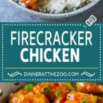 Firecracker Chicken Recipe | Asian Chicken | Spicy Chicken Recipe #chicken #stirfry #dinner #sadud