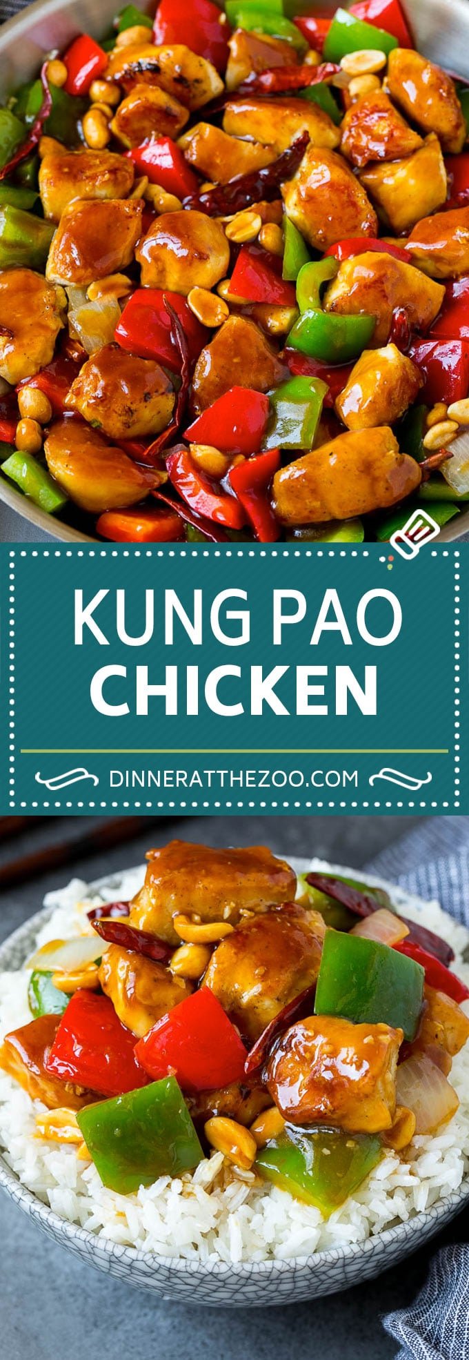 Kung Pao Chicken Recipe | Chicken Stir Fry #chicken #stirfry #chinesefood #peanuts #peppers #dinner #sadud