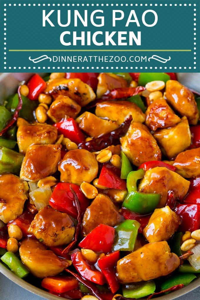 Kung Pao Chicken Recipe | Chicken Stir Fry #chicken #stirfry #chinesefood #peanuts #peppers #dinner #sadud