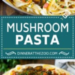 Mushroom Pasta Recipe | Creamy Pasta #pasta #mushrooms #bacon #dinner #sadud