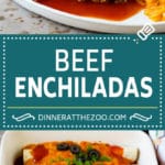 Beef Enchiladas Recipe #beef #groundbeef #mexicanfood #enchiladas #cheese #dinner #sadud