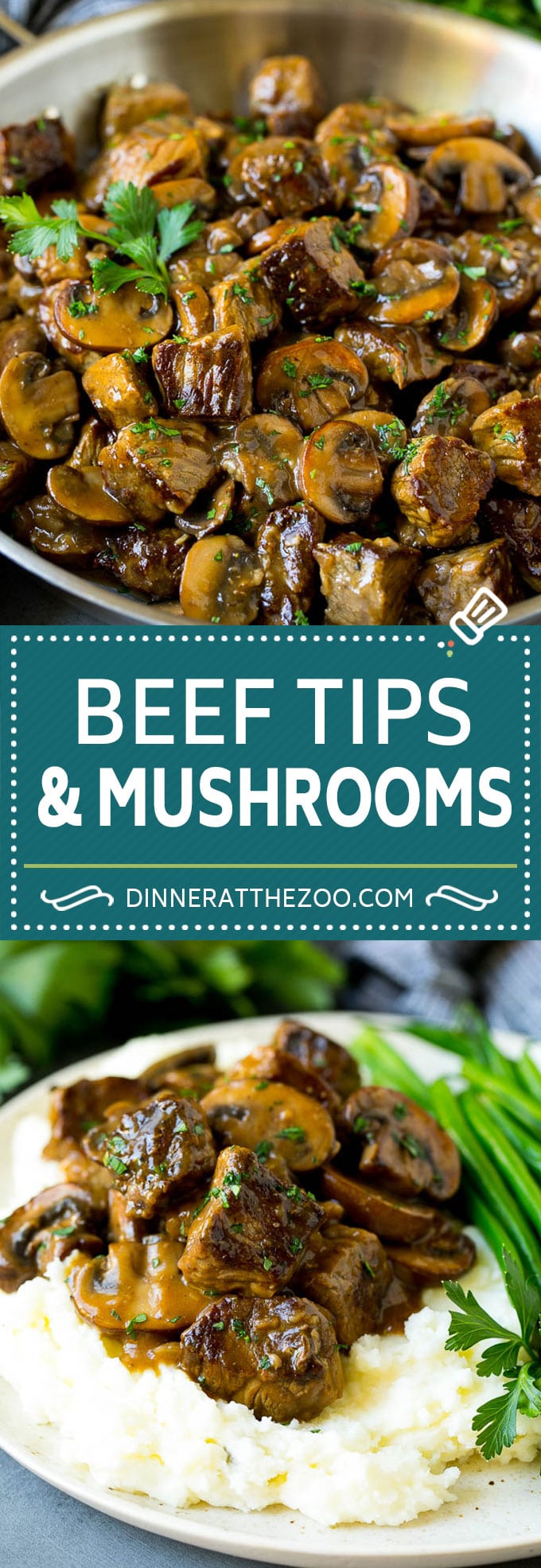 Beef Tips with Mushroom Gravy Recipe | Steak Tips #beef #steak #mushrooms #gravy #comfortfood #dinner #sadud