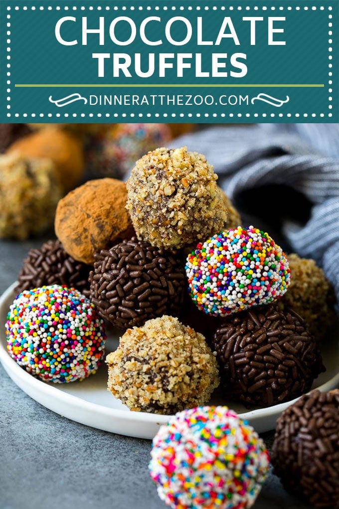 Chocolate Truffles Recipe | Homemade Candy #candy #truffles #chocolate #dessert #sprinkles #sadud