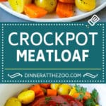 Crockpot Meatloaf Recipe | Slow Cooker Meatloaf #meatloaf #beef #slowcooker #crockpot #dinner #sadud