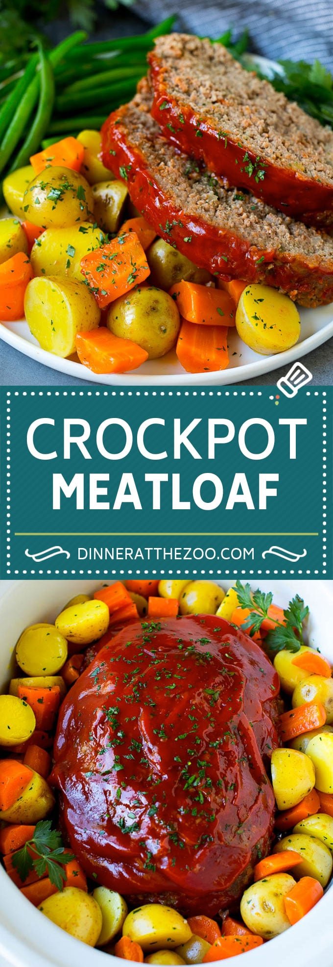 Crockpot Meatloaf Recipe | Slow Cooker Meatloaf #meatloaf #beef #slowcooker #crockpot #dinner #sadud