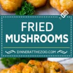 Fried Mushrooms Recipe #mushrooms #appetizer #snack #sadud