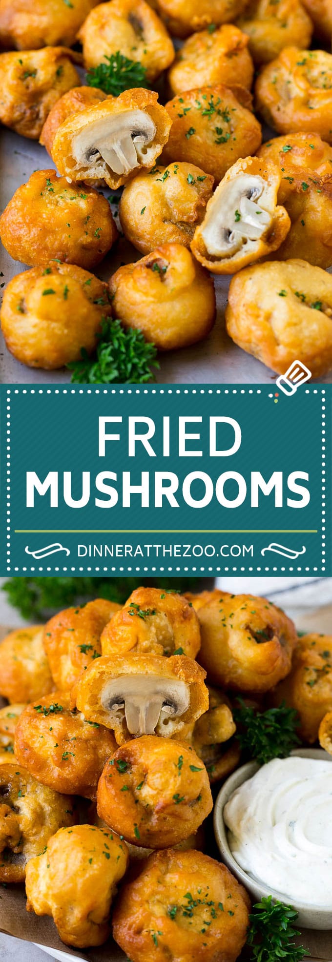 Fried Mushrooms Recipe #mushrooms #appetizer #snack #sadud