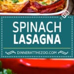 Spinach Lasagna Recipe | Vegetarian Lasagna #lasagna #spinach #cheese #pasta #italianfood #dinner #sadud