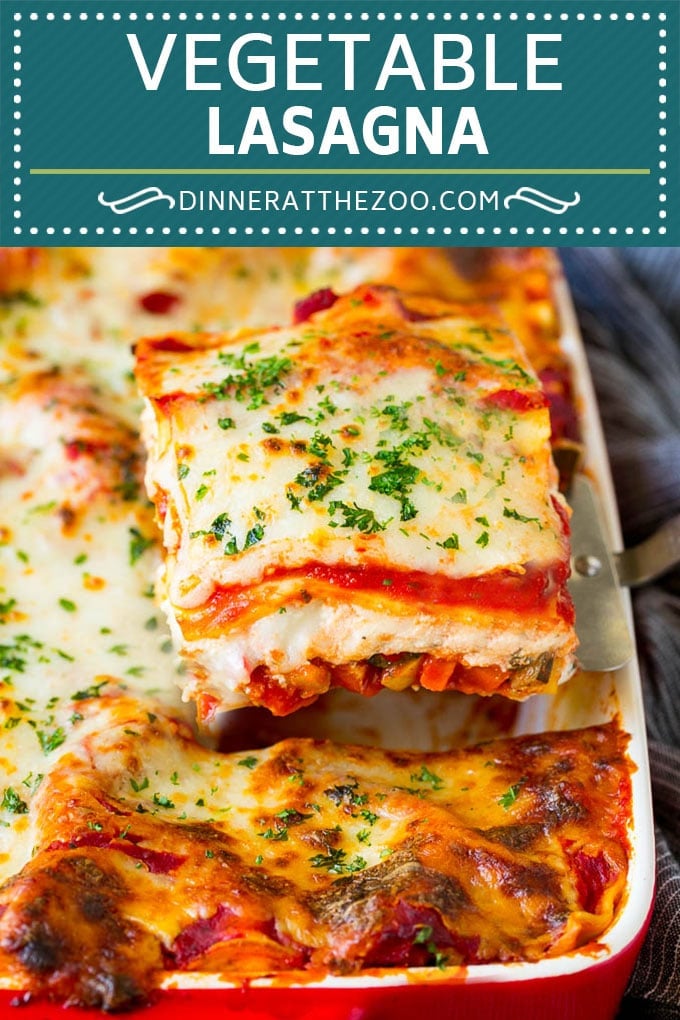 Vegetable Lasagna Recipe | Vegetarian Lasagna #lasagna #vegetarian #veggies #cheese #pasta #dinner #sadud