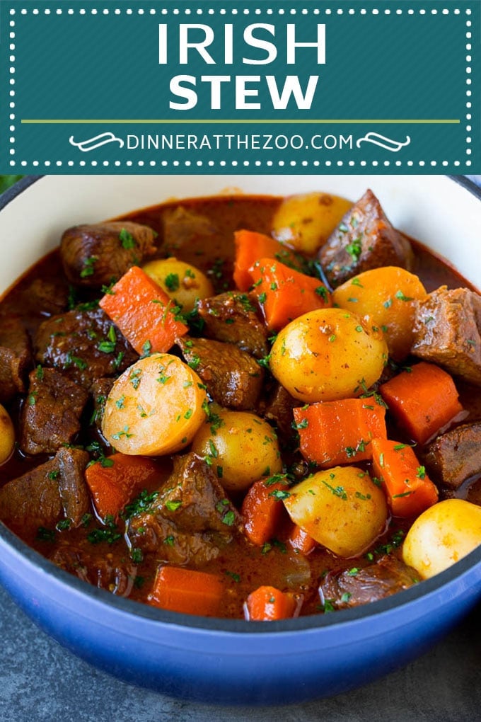 Irish Stew Recipe | Beef Stew #stew #soup #beef #carrots #potatoes #beer #stpatricksday #dinner #sadud