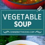 Vegetable Soup Recipe #soup #vegetable #vegetarian #vegan #dinner #healthy #sadud #glutenfree