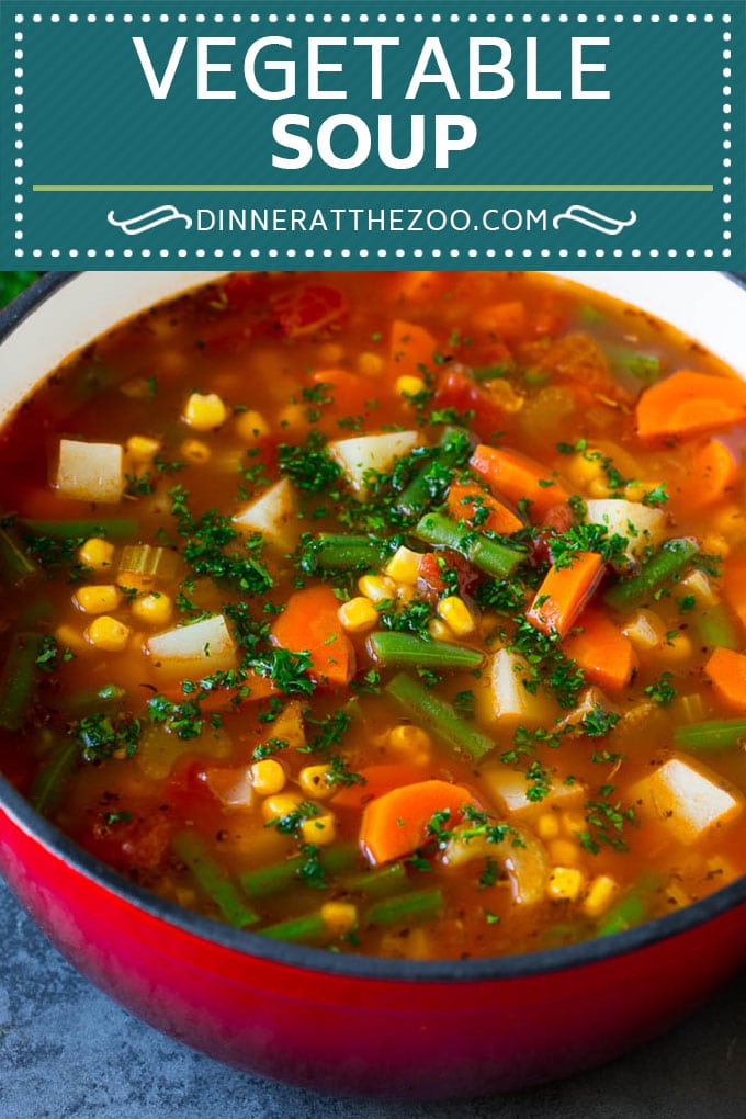 Vegetable Soup Recipe #soup #vegetable #vegetarian #vegan #dinner #healthy #sadud #glutenfree