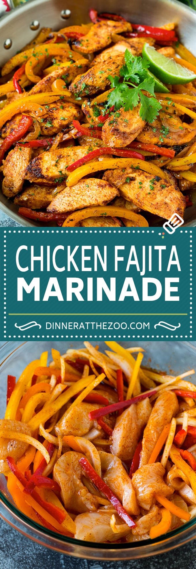 Chicken Fajita Marinade Recipe | Chicken Fajitas #chicken #fajitas #marinade #dinner #sadud