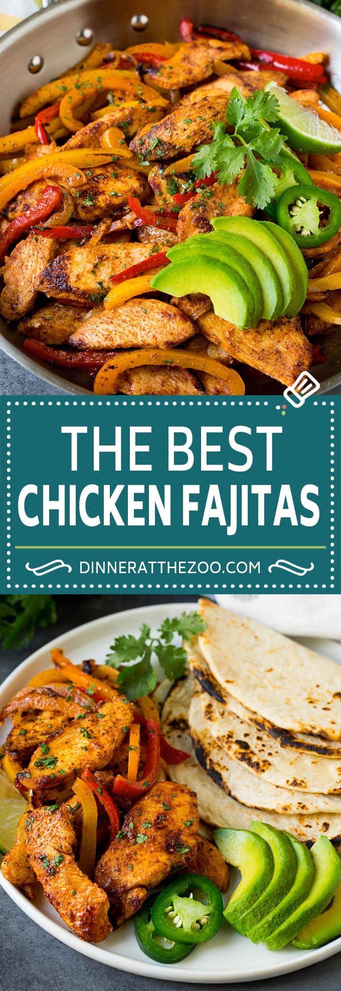 Chicken Fajitas Recipe #chicken #fajitas #peppers #dinner #sadud #lowcarb