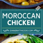 Moroccan Chicken Recipe #chicken #dinner #olives #sadud