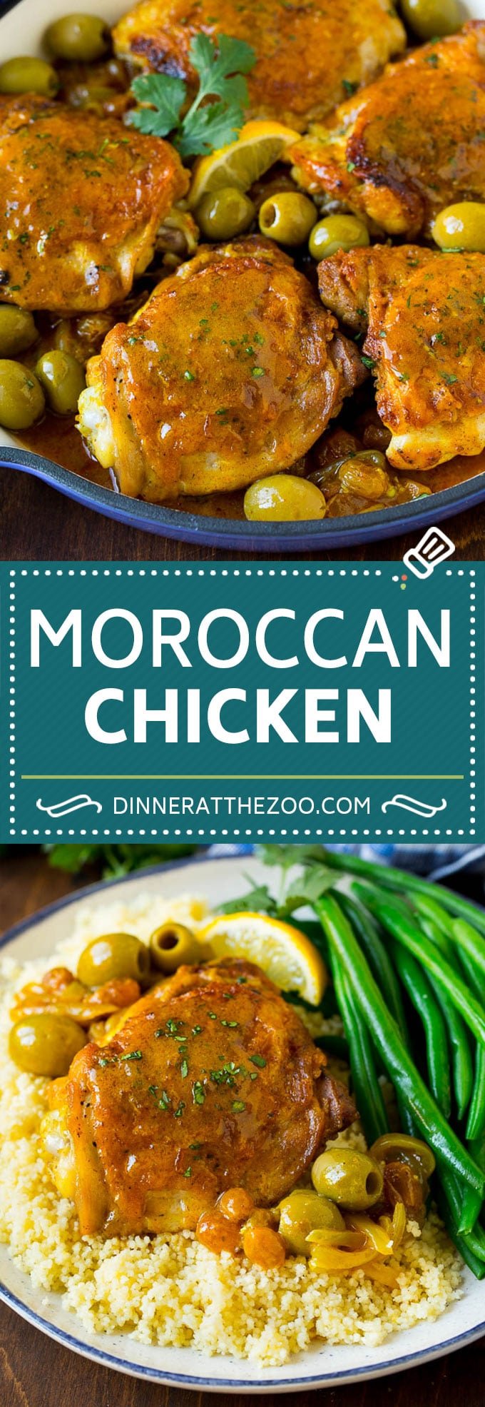 Moroccan Chicken Recipe #chicken #dinner #olives #sadud