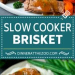 Slow Cooker Brisket Recipe | Crockpot Brisket #beef #slowcooker #crockpot #dinner #sadud