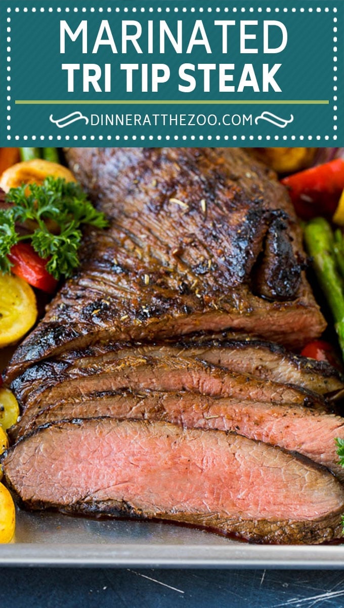 The best tri tip marinade for perfectly tender beef every time! #beef #sadud