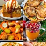A collection of fabulous fall recipes like roasted potatoes and carrots, pumpkin dump cake and caramel apple dip.