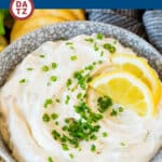 This creamy clam dip recipe is a blend of cream cheese, sour cream, clams, herbs and seasonings.