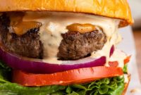 Buffalo Burger with Simple Signature Sauce