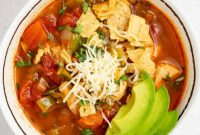 Zesty Southwest Chicken Soup
