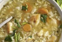 Comforting Instant Pot Chicken and Rice Soup