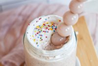Birthday Cake Chia Overnight Oats