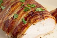 Savory Bacon Wrapped Turkey Breast