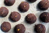 Fudgy Peanut Butter Brownie Truffles