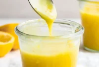 Quick and Creamy Vegan Lemon Curd