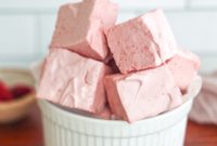 Homemade Gut-Nourishing Raspberry Marshmallows