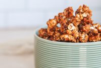 Naturally Sweetened Homemade Caramel Corn