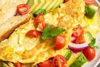 Avocado Omelette Perfection