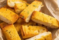 Crispy Air Fryer Garlic Bread