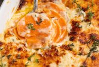 Creamy Sweet Potato Gratin