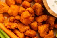 Zesty Buffalo Tofu Crisps