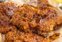 Golden Crispy Hot Honey Chicken