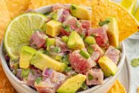 Zesty Tuna Ceviche