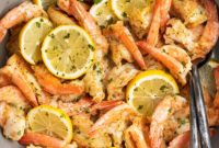 Pan-Seared Lemon Butter Shrimp
