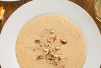 Roasted Parsnip and Hazelnut Soup