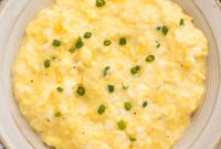Creamy Scrambled Cottage Cheese