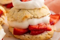 Strawberry Cloud Vegan Shortcake